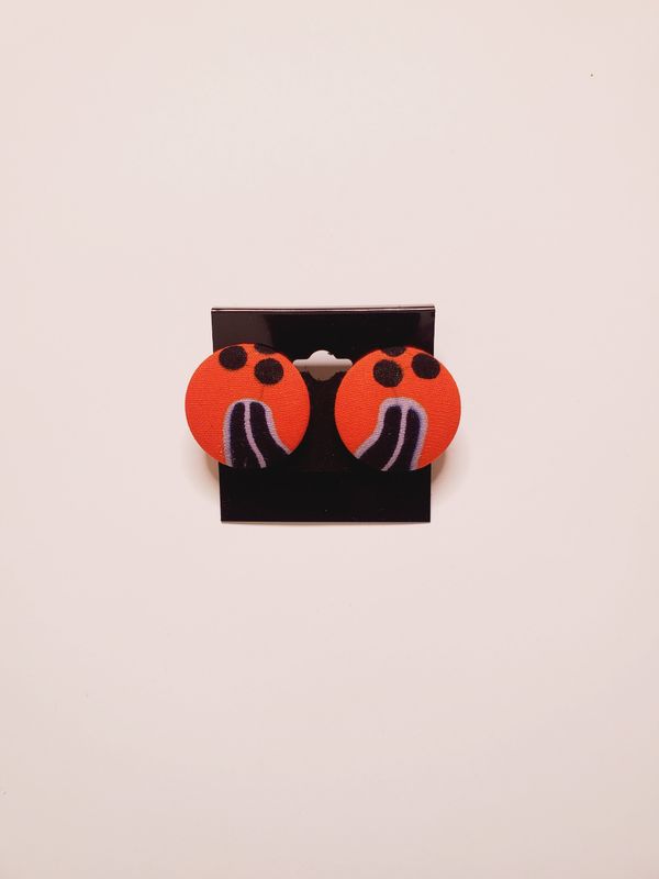 Button Earrings
