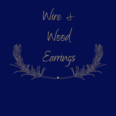 Wire &amp; Wood Earrings