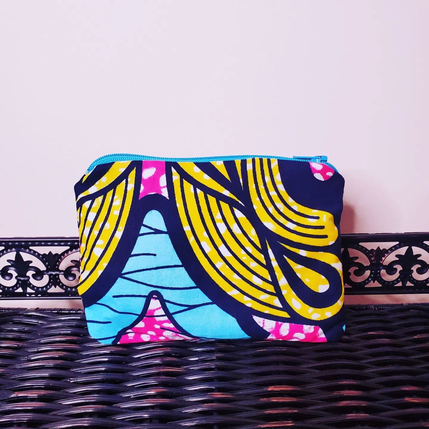 Ankara Zipper Pouch
