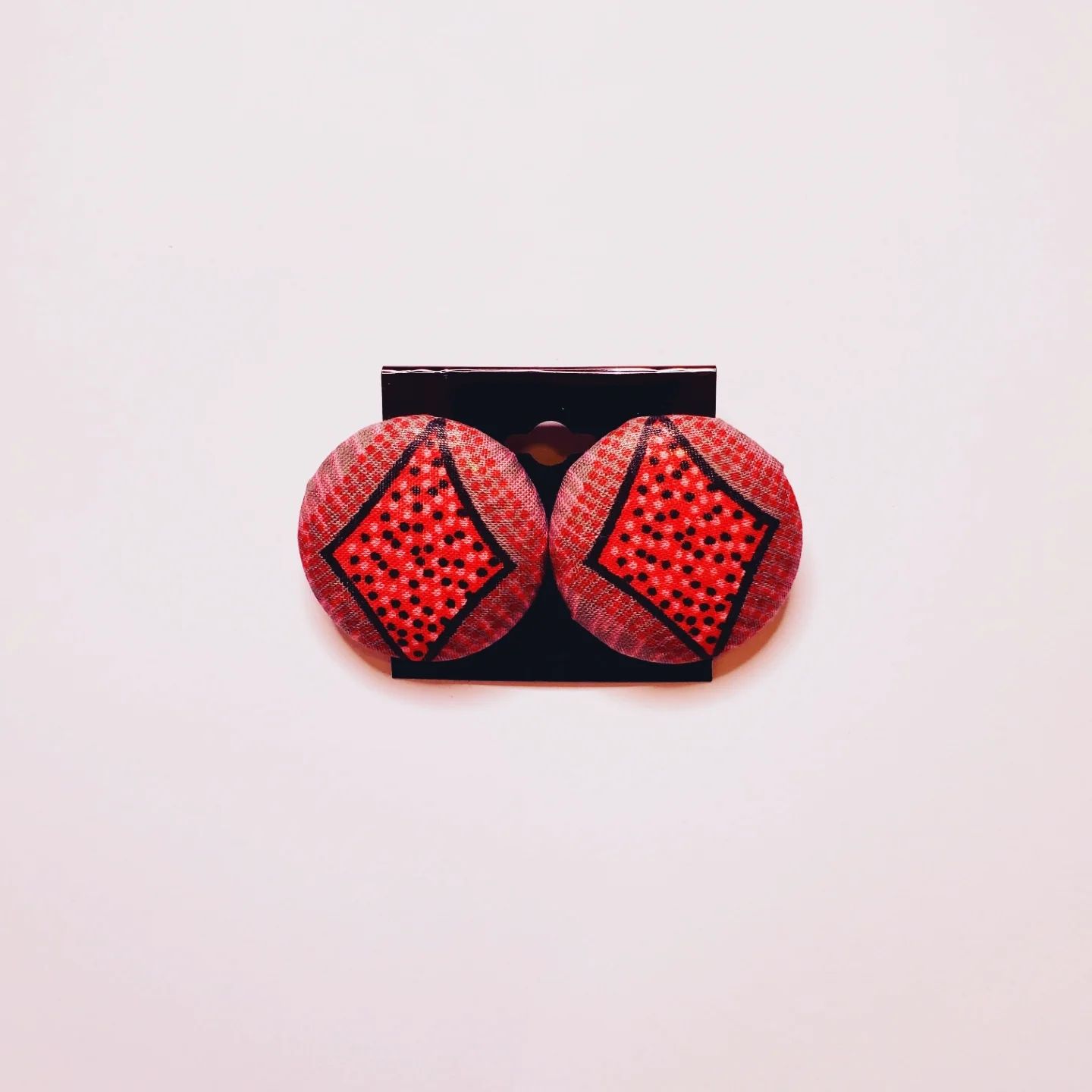 Button Earrings