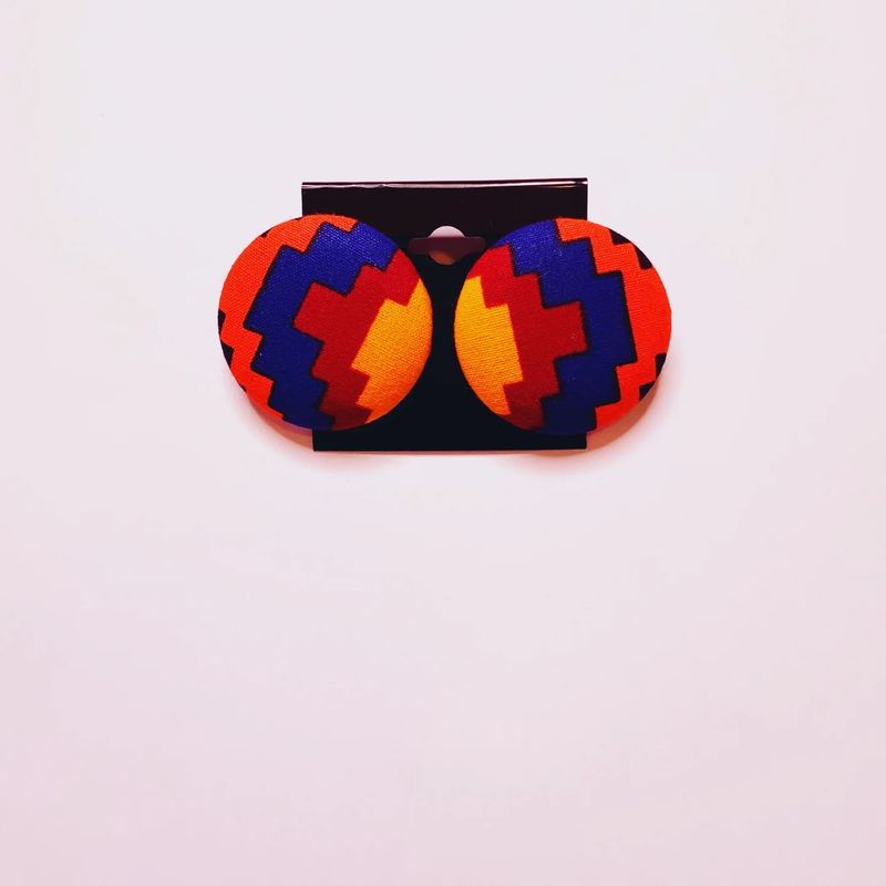 Button Earrings
