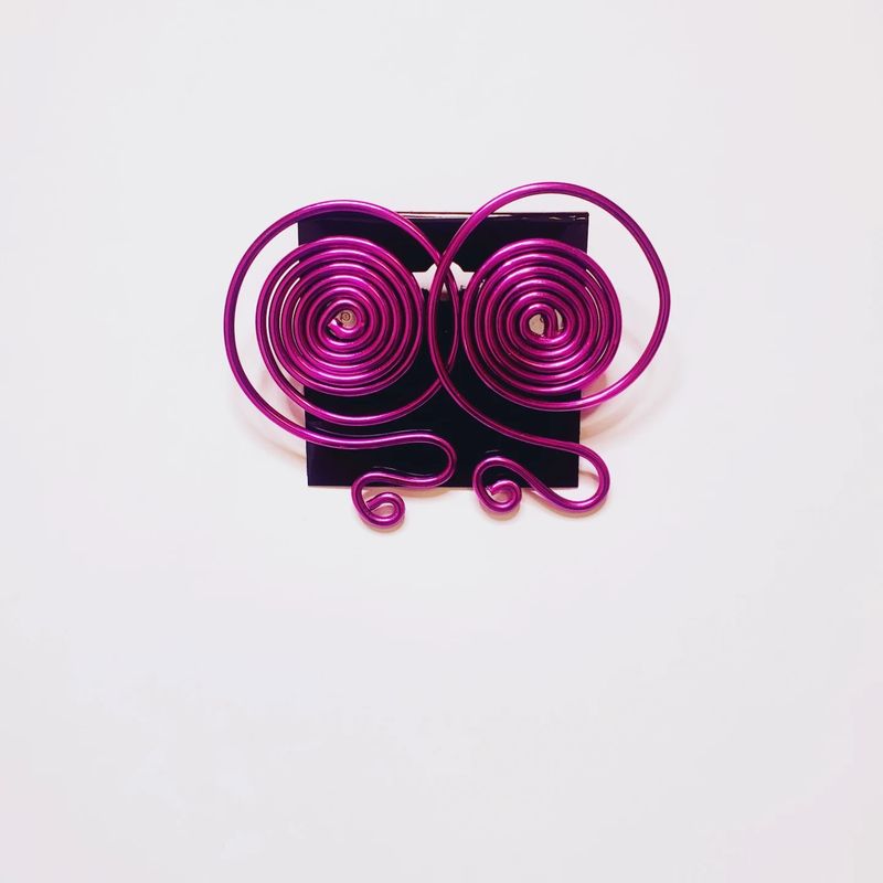 Wire Stud- Purple