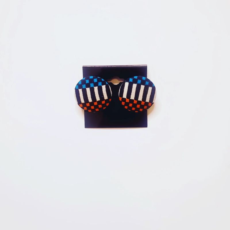 Button Earrings