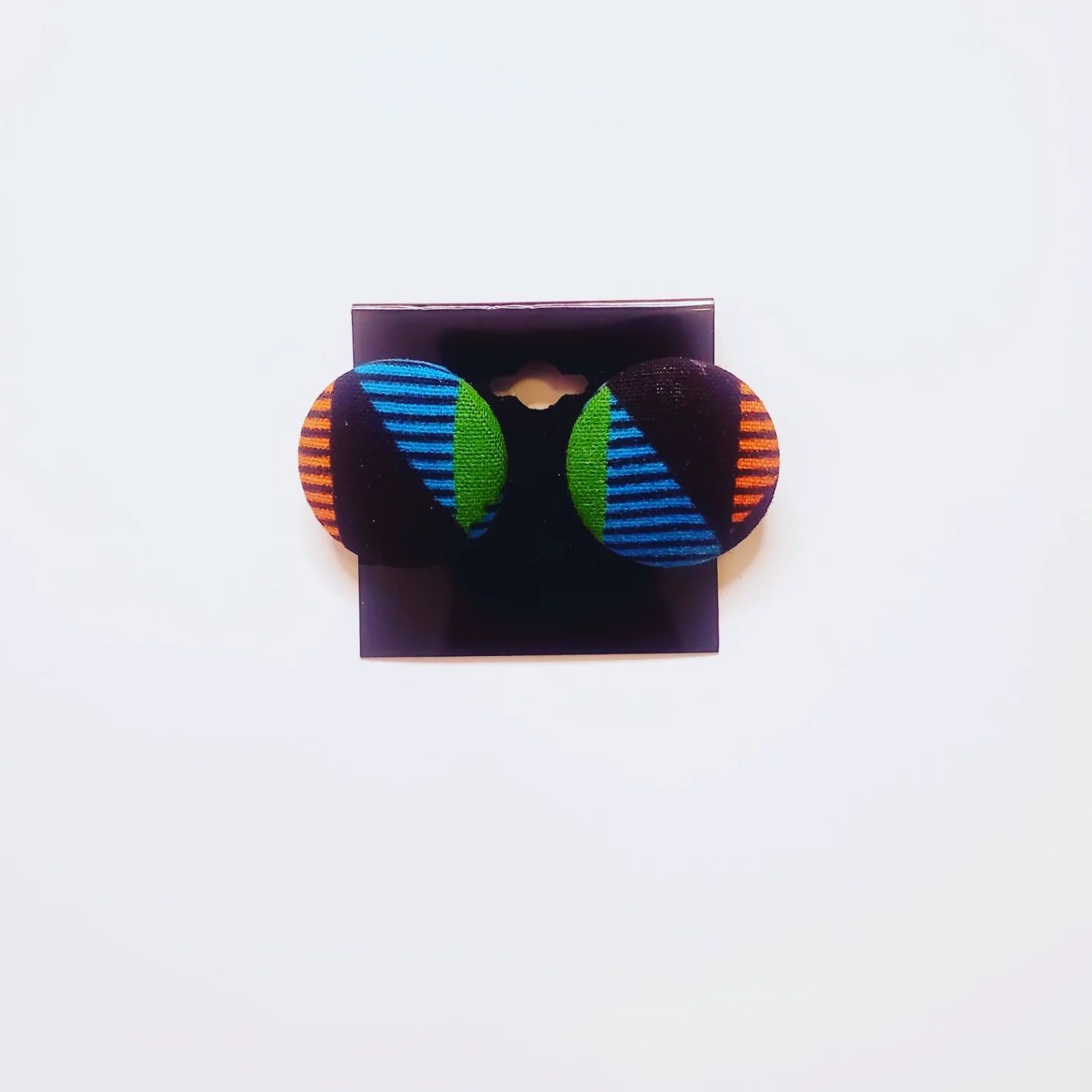 Button Earrings