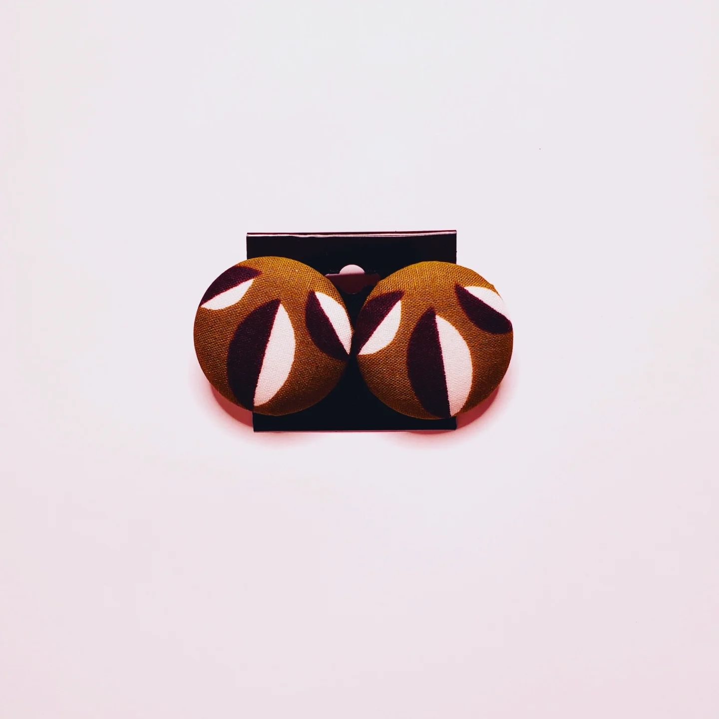 Button Earrings
