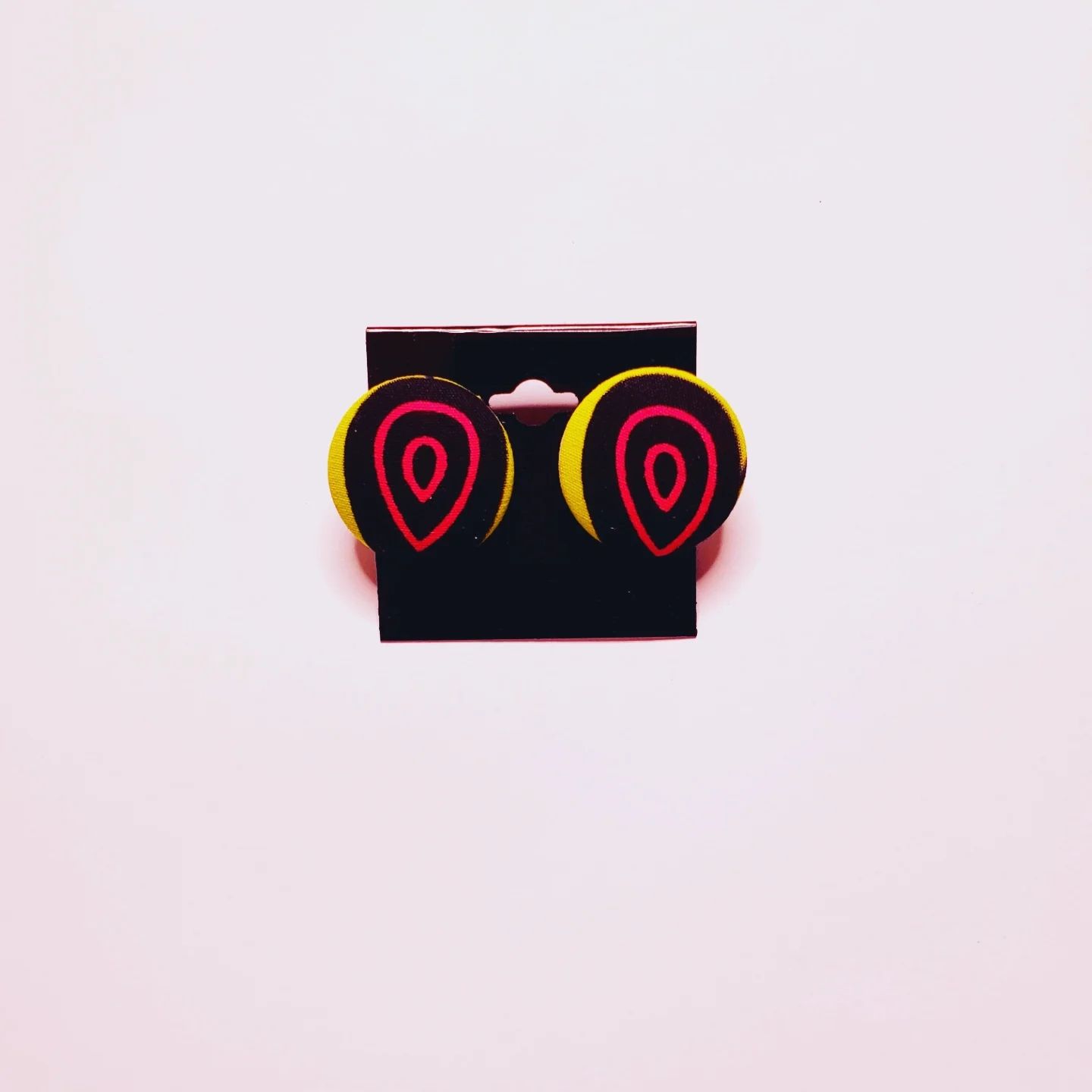 Button Earrings