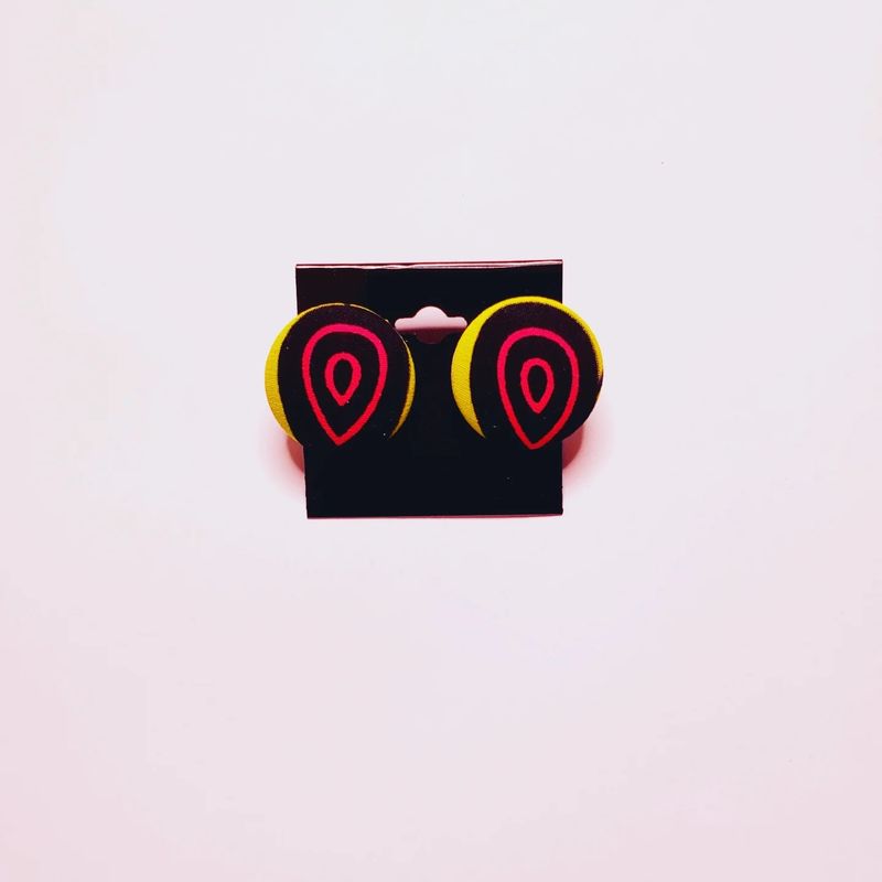 Button Earrings