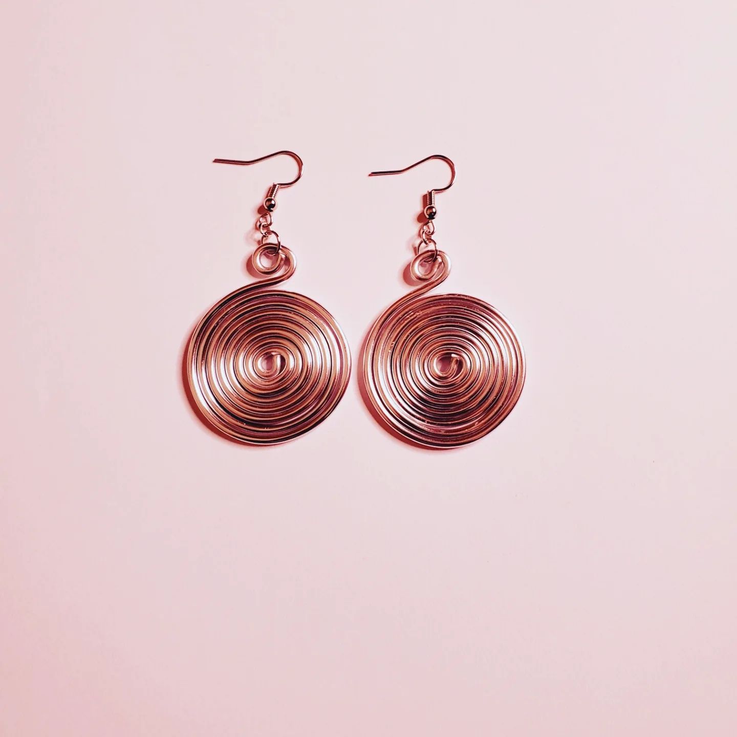 Wire Earrings- Silver