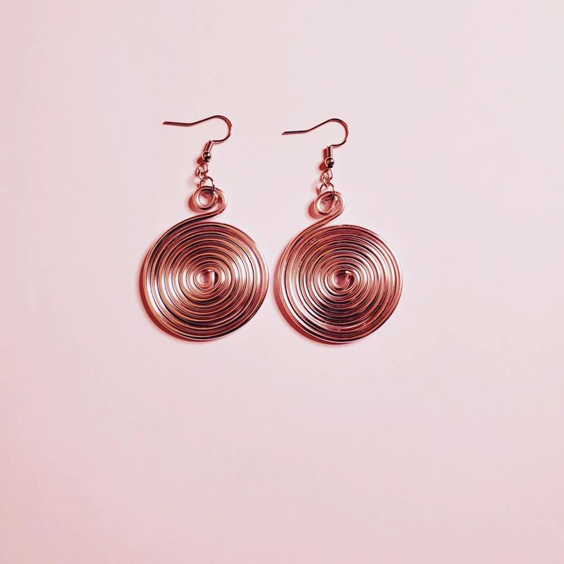 Wire Earrings- Silver