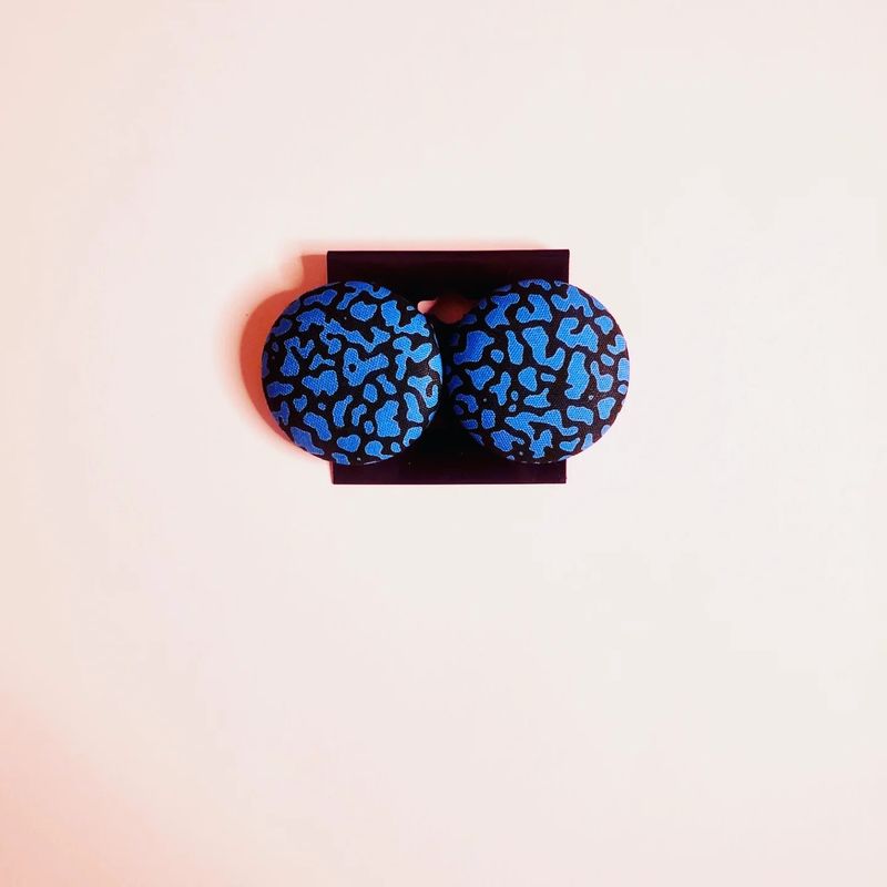 Button Earrings
