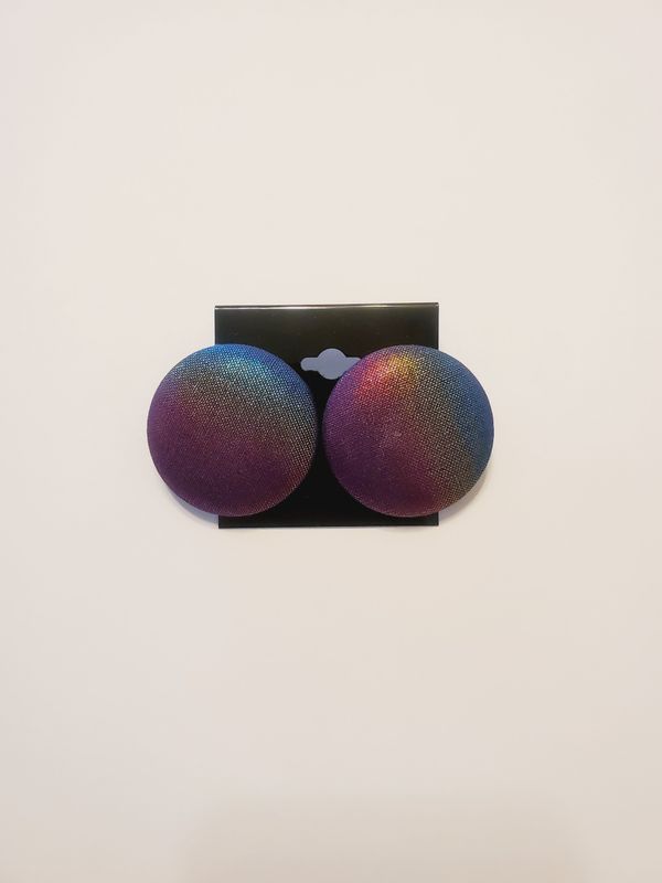 Button Earrings