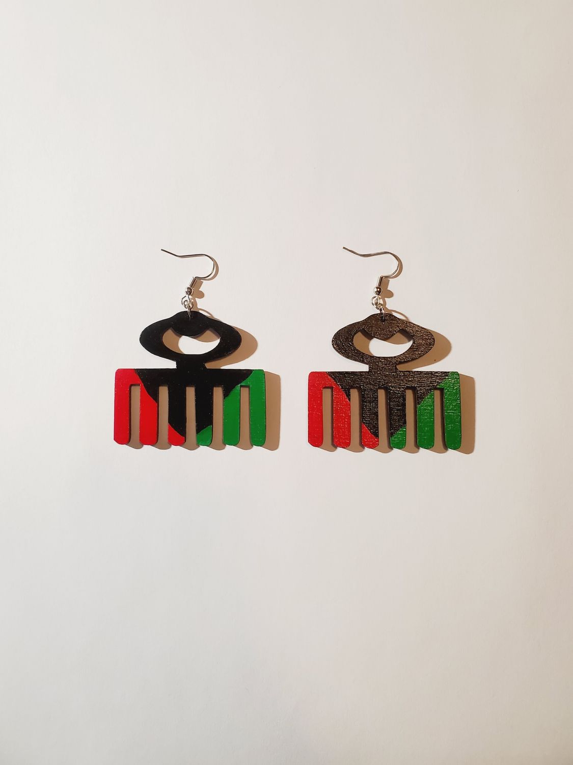 Duafe ( Beauty) Handpainted Earrings