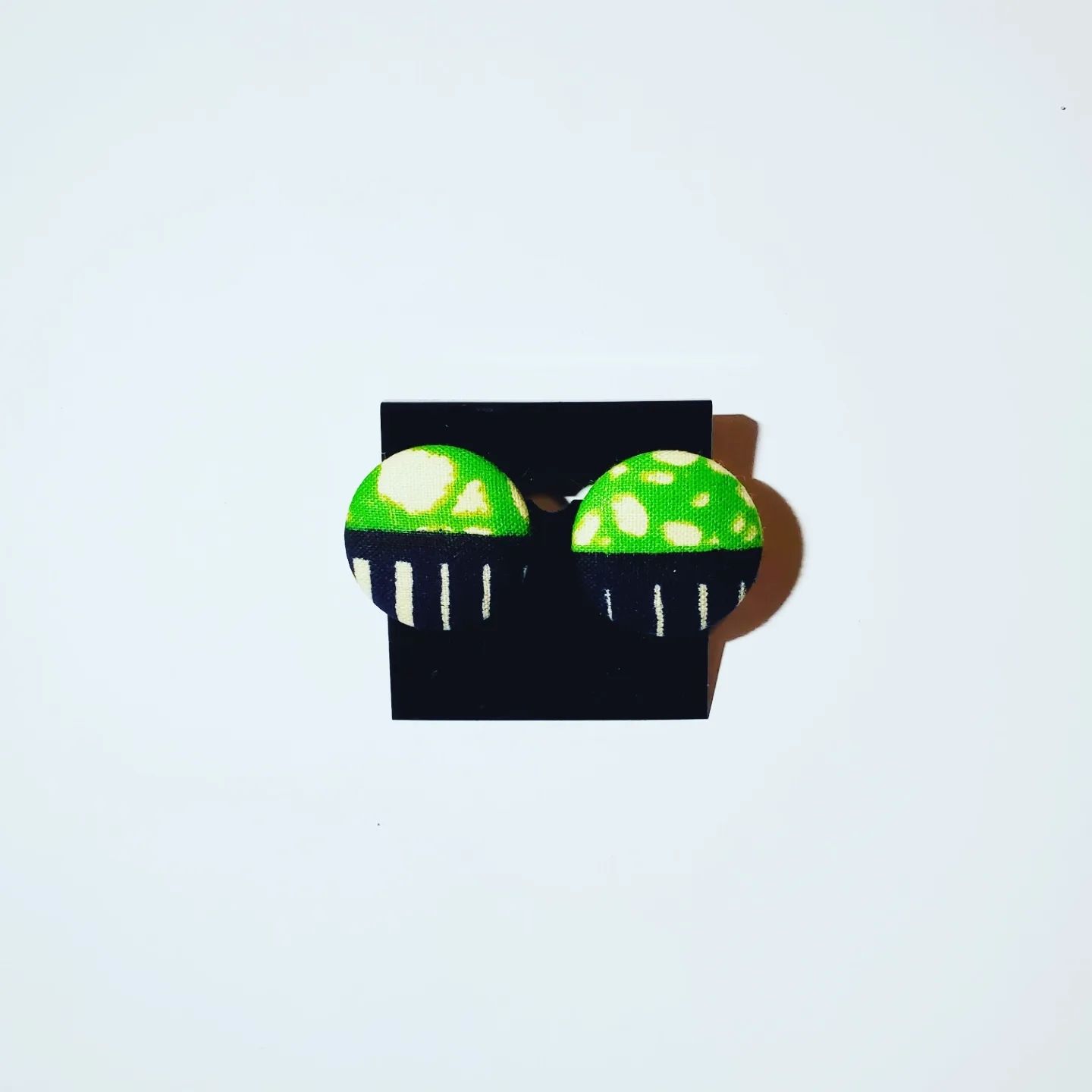 Button Earrings