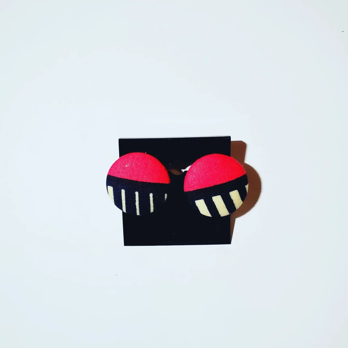 Button Earrings