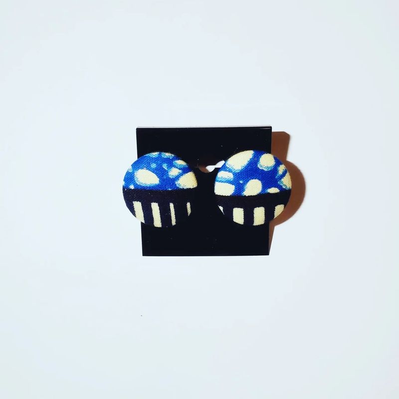 Button Earrings