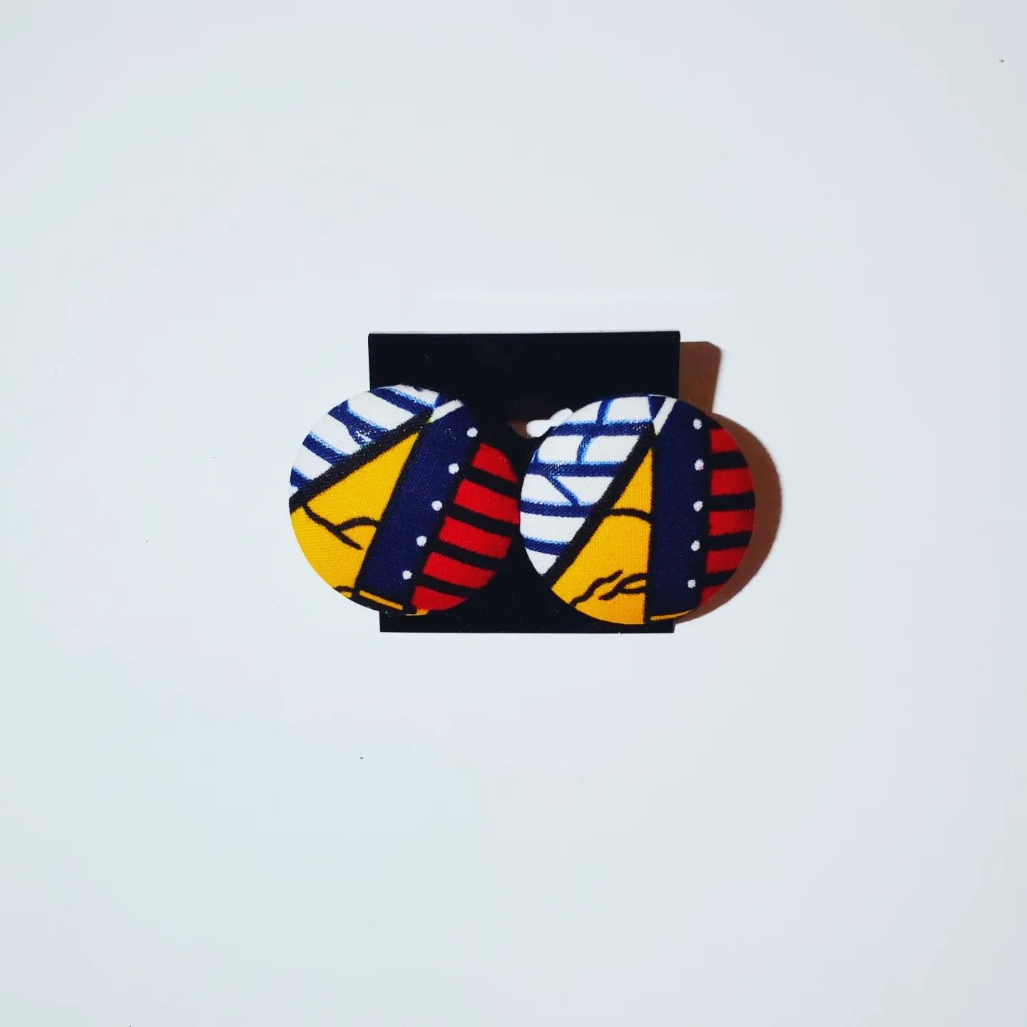 Button Earrings