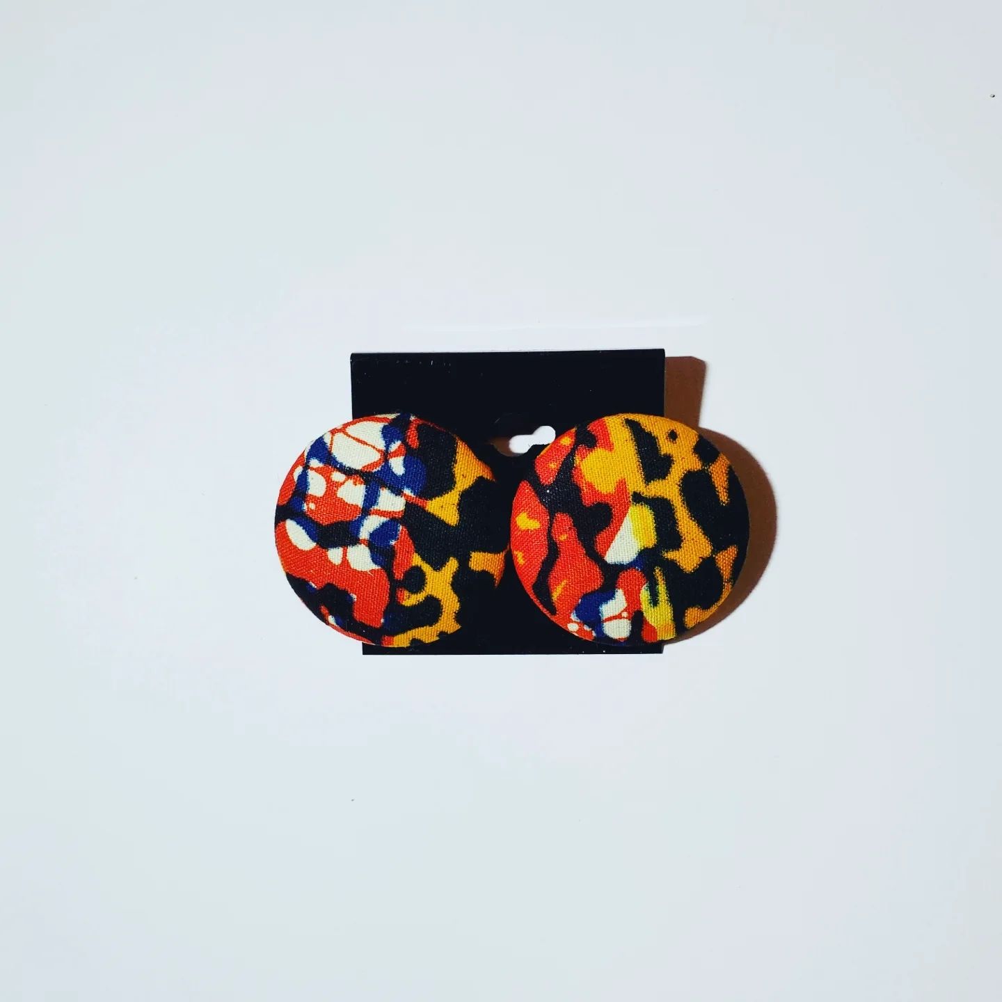 Button Earrings