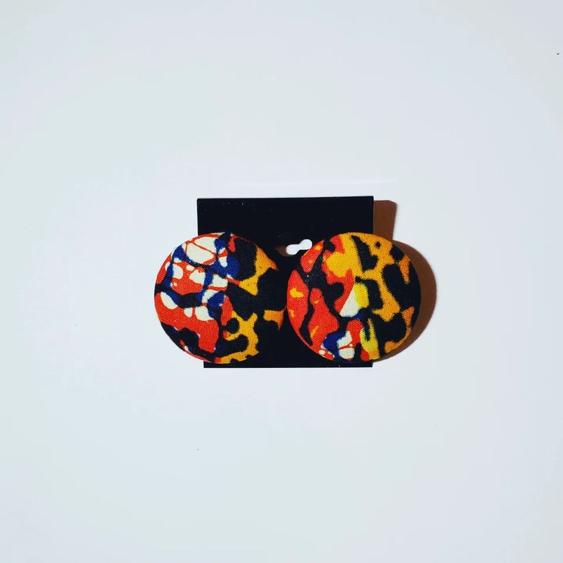 Button Earrings