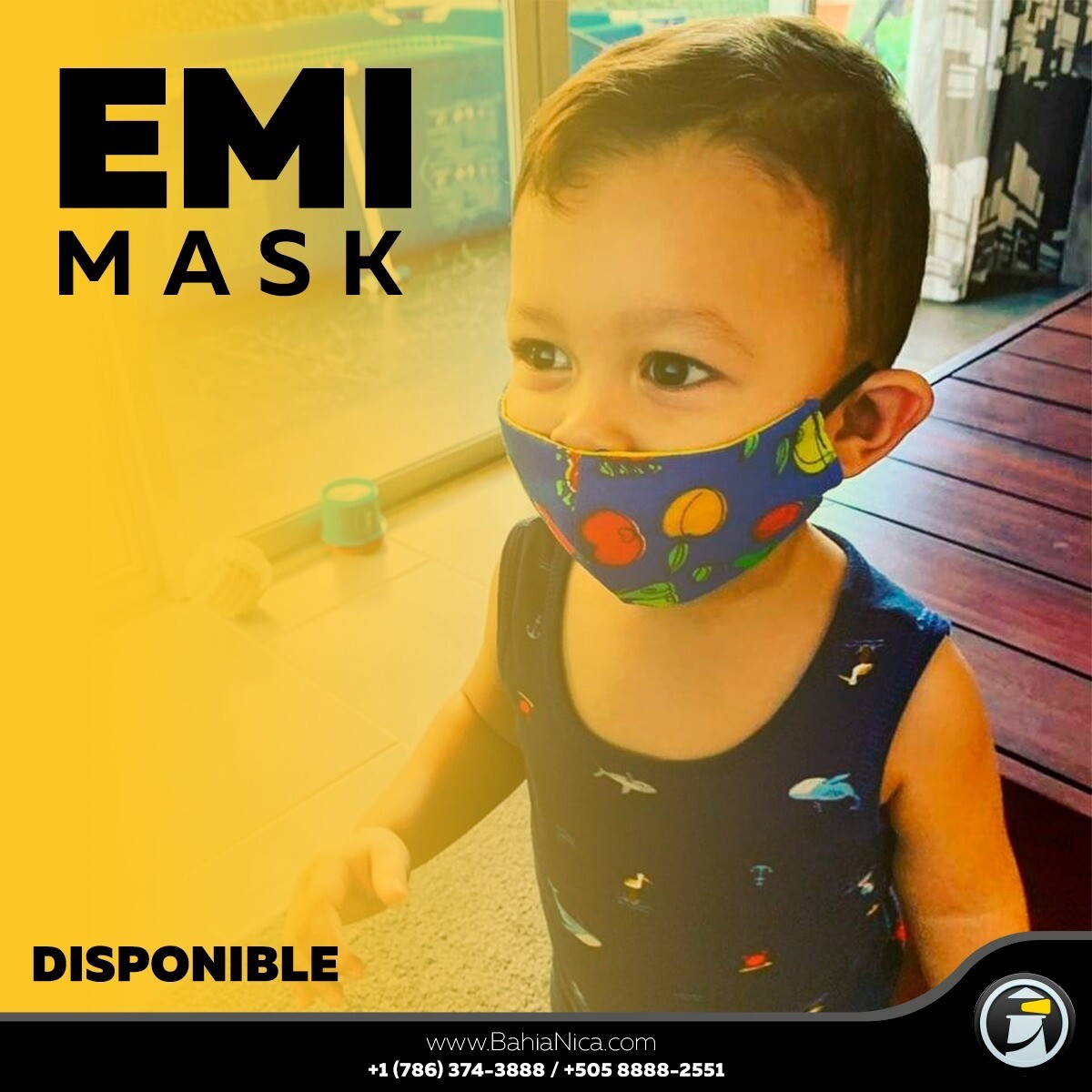 Mascarillas reutilizables (Niños)
