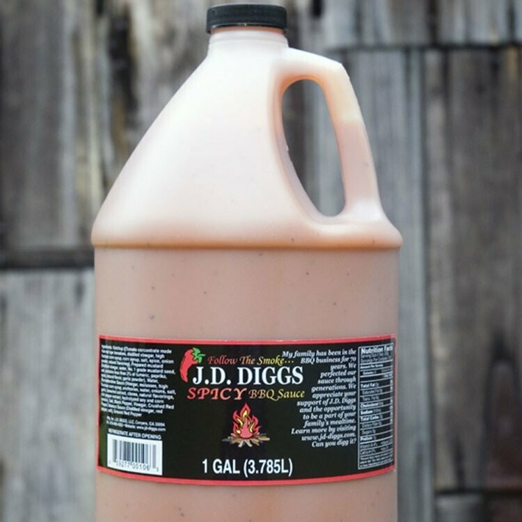 Spicy, Gallon of Gourmet Sauce