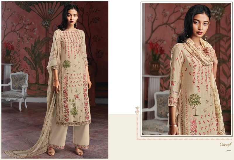 Ganga Maheswari Designer Suit - 7