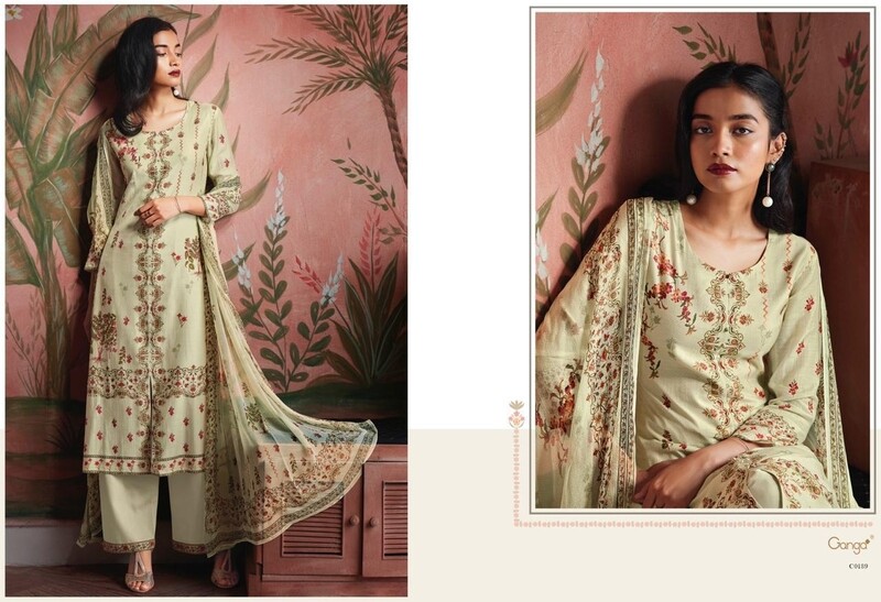 Ganga Maheswari Designer Suit-8