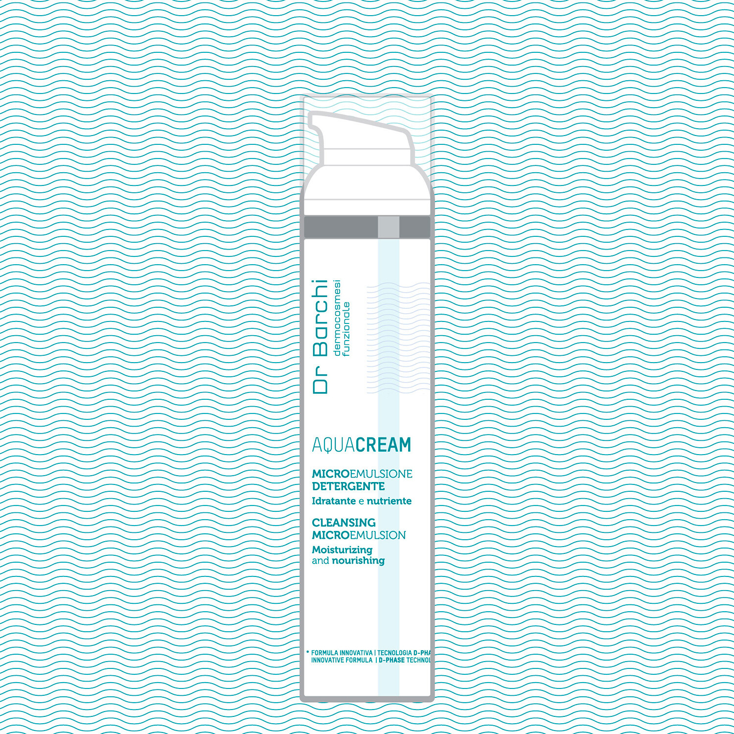 AQUACREAM, Capacità: 100 ml | Flacone Airless