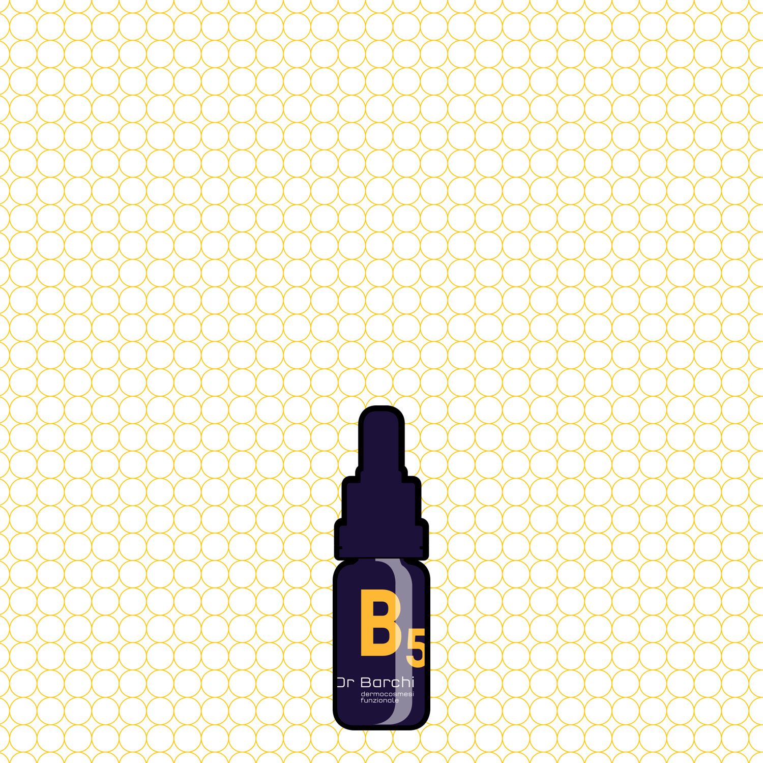 B5 COZYME Skin, Capacità: 10 ml | Flacone Vetro Indaco