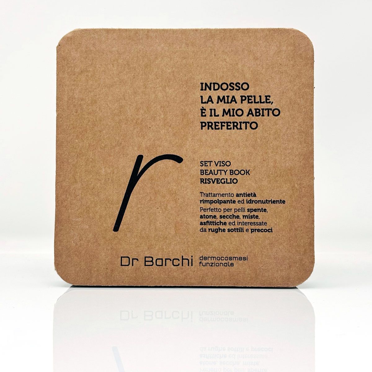 Beauty Book RISVEGLIO, Variante: Indosso la mia pelle, è il mio abito preferito