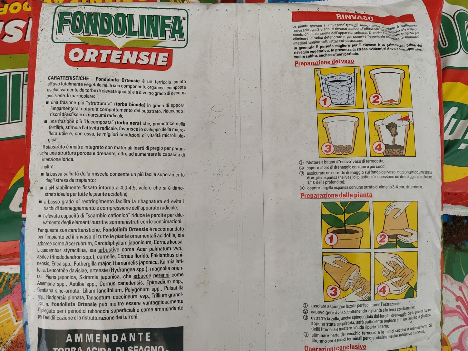 Terriccio Per Piante Acidofile 20L | Substrato Professionale Per Azalee, Ortensie, Camelie E Rododendri, PH Acido, Pronto All'uso