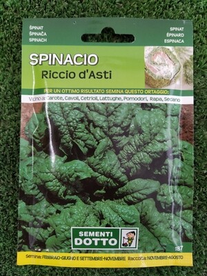 Spinacio riccio d&#39;Asti - Busta semi