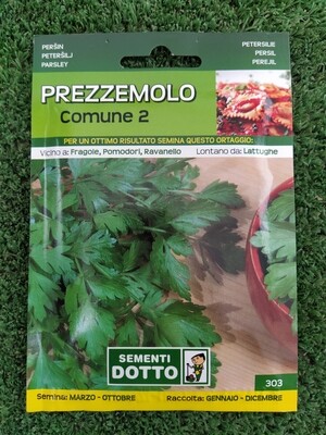 Prezzemolo comune - Busta semi