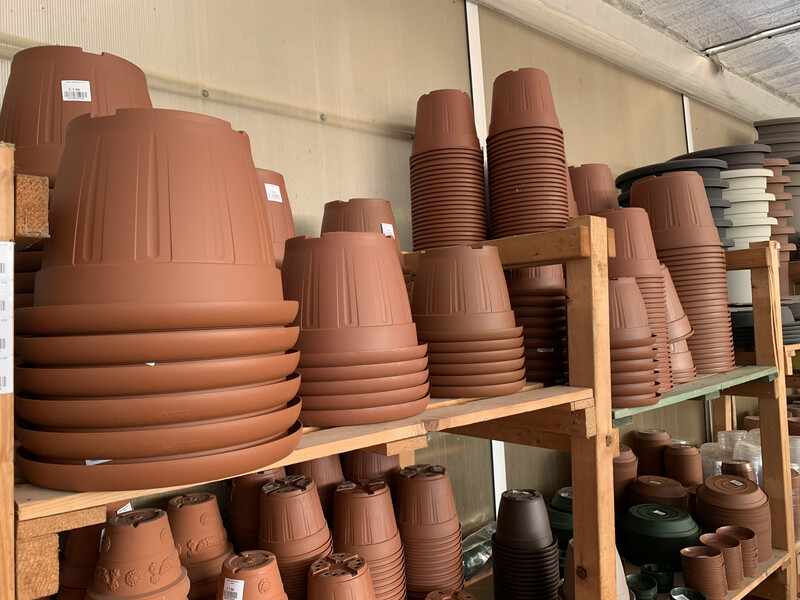 Vasi in Plastica Garden color Terracotta