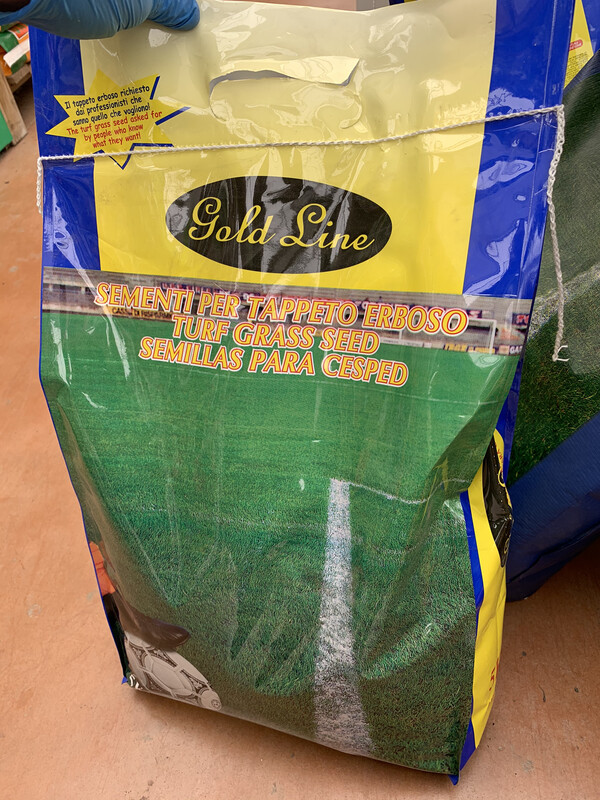 SEMENTI PER TAPPETO ERBOSO, SOLE E MEZZ&#39;OMBRA, SPORT, LOIETTO, FESTUCA, POA, SEME, SEMENZA - 10 kg