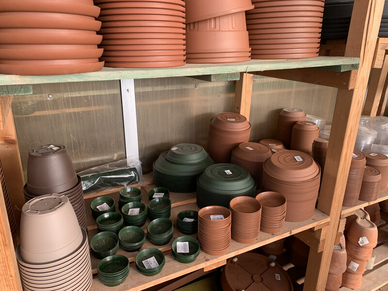 Sottovaso in Plastica Economici color terracotta
