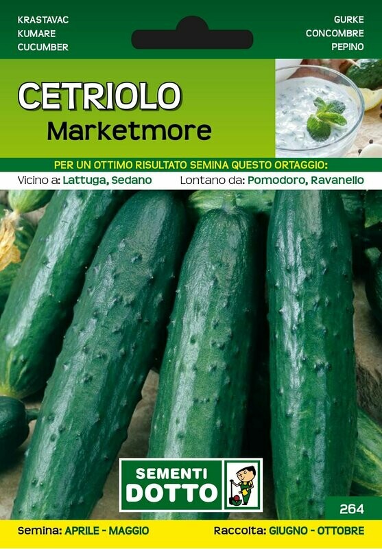 Cetriolo Marketmore mezzolungo - Busta semi