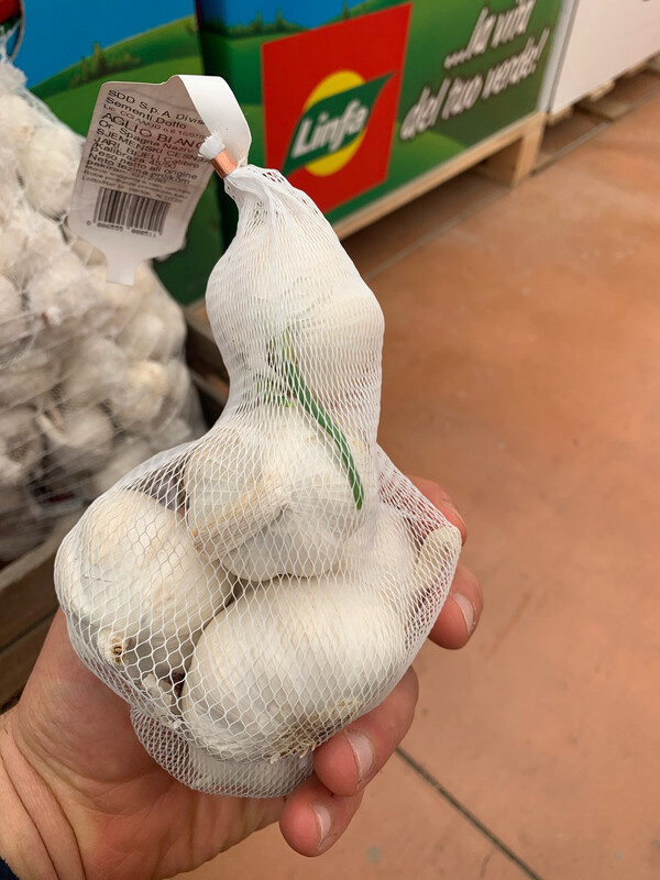 Allium sativum, Aglio Bianco da Seme - USARE DA SEME e NON DA EDIBILE 250grammi