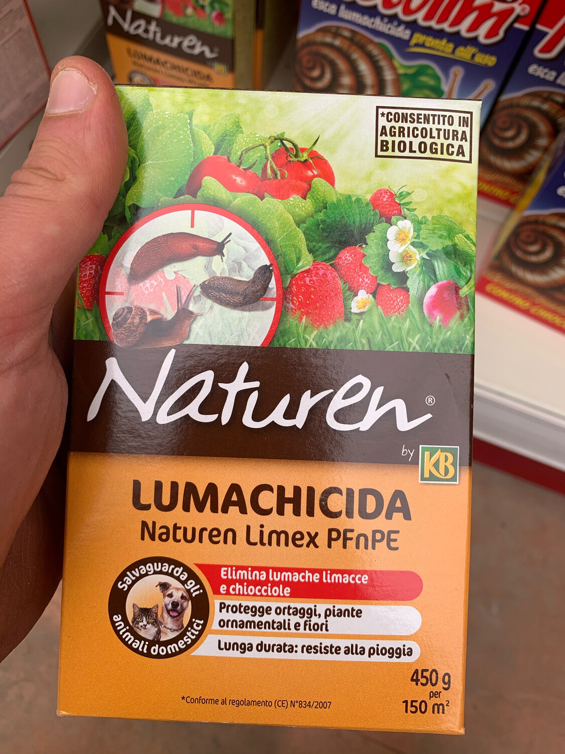 Antilumaca - Lumachicida - Naturen Limex pfnpe BIOLOGICO