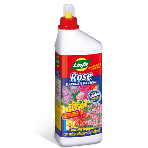 Concime liquido Rose e fiori 1 lt