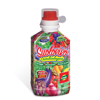CONCIME LIQUIDO SUOLOVIVO 1,2 lt per orto e frutti