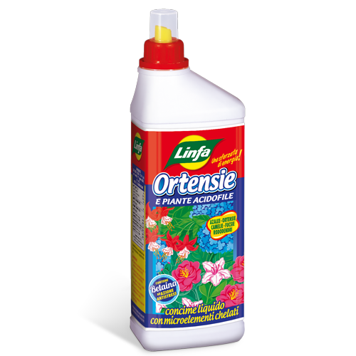 Concime liquido ortensie e acidofile acido Linfa - 1 lt