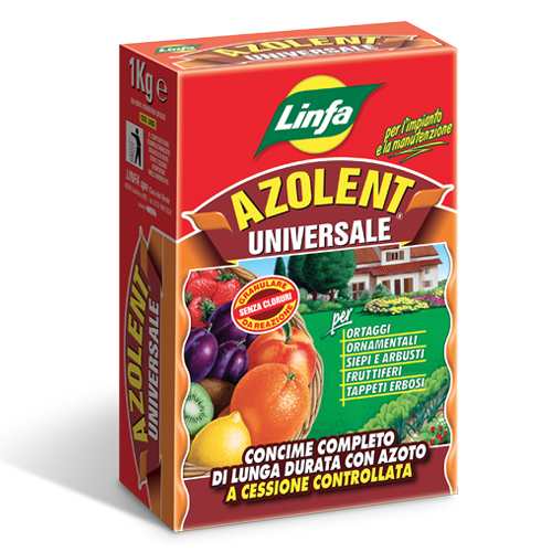 Concime Lenta Cessione Universale Azolent Linfa - 1/5/15 KG