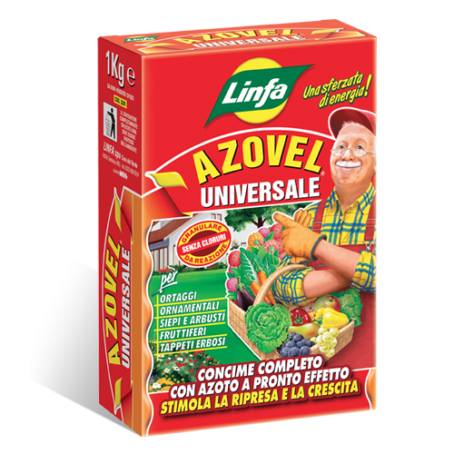 Concime rapida cessione universale Azovel Linfa - 1 kg