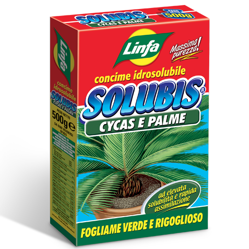 SOLUBIS Concime Cycas e Palme idrosolubile 500 gr