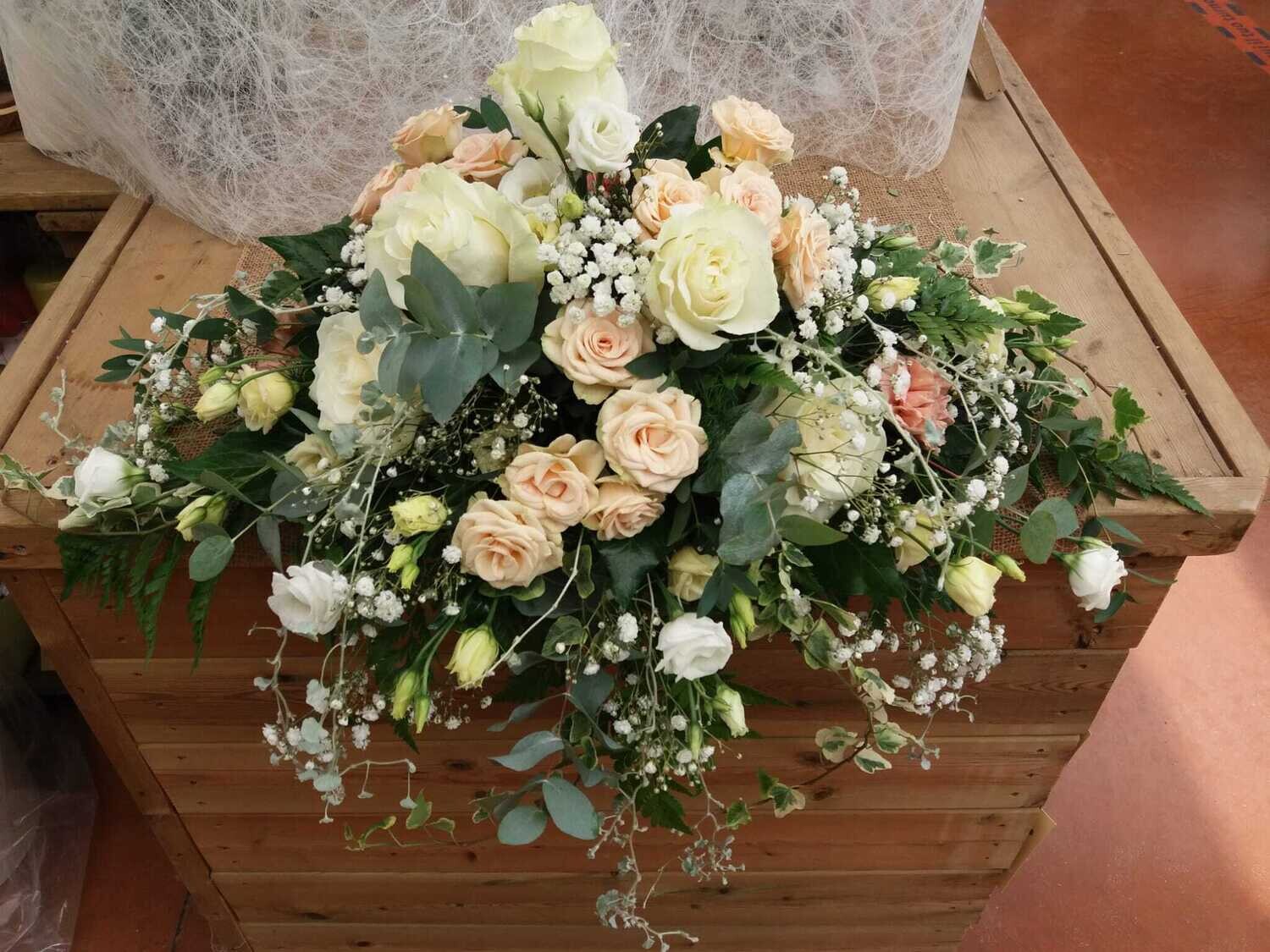 MATRIMONIO COMPOSIZIONE PER TAVOLO DA CERIMONIA IN COMUNE O CERIMONIA SOBRIA