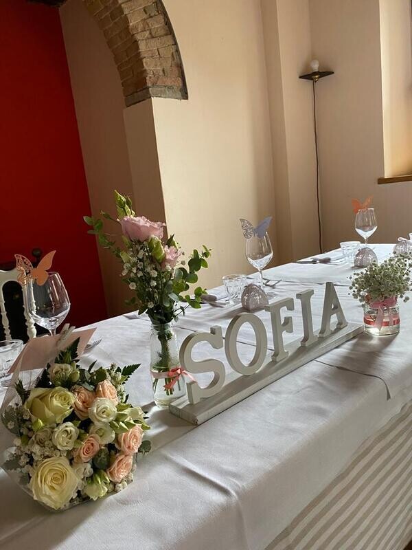 Allestimento Cerimonia per Battesimo Comunione Cresima