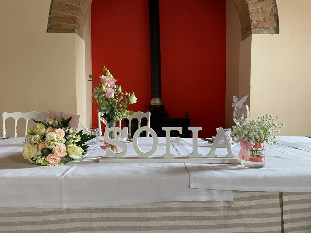 Allestimento Cerimonia per Battesimo Comunione Cresima