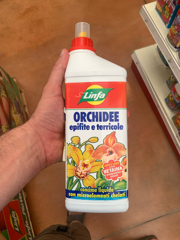 Concime liquido per orchidee Linfa - 1L