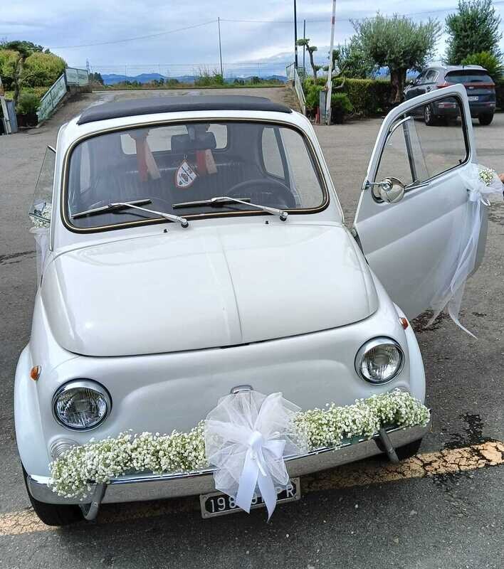 MATRIMONIO ALLESTIMENTO MACCHINA