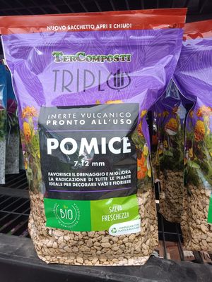 Granulato TerComposti Triplo 7-12 mm, Pomice - 3 LT